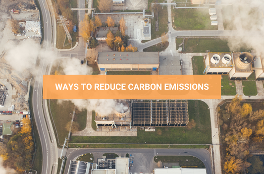 Carbon emissions expelled into the environment